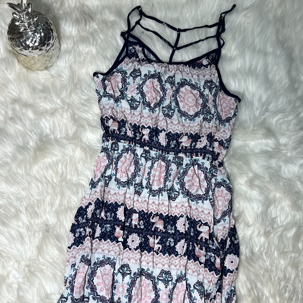 Aesthetically Pleasing Sun Dress | Mandala Style w/ Elephant Print